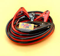 Monster Booster Cables 2 Gauge 25 Foot Parrot Jaw Clamps