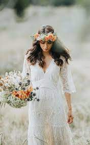 Boho Wedding Dress Lace Wedding Dress Hippie Wedding Dress Etsy Wedding Dresses Lace Wedding Dresses Ball Gown Wedding Dress