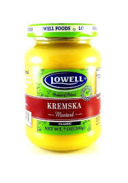 Lowell Kremska Mustard Musztarda Kremska Polish Recipes Food Mustard