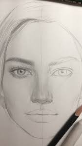 Graphite pencil, graphite powder, soft brush Awsome And Simple Drawing Techniques Source Link Drawing Faces Simple Way Awsome And Simple Drawing Drawing Techniques Face Drawing Art Sketchbook