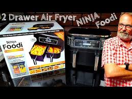 Ninja Foodi Dualzone Air Fryer Unboxing First Look 2 Basket Drawer Dual Zone Walmart 2020 Review Youtube