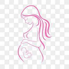 Silhueta De Mulher Gravida De Estilo De Linha Vermelha Vermelho Linha Mulher Gravida Imagem Png E Psd Para Download Gratuito Woman Silhouette Man And Woman Silhouette Cartoon Clip Art
