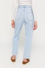 Bdg High Waisted Mom Jean Bleached Light Wash Mom Jeans High Waisted Mom Jeans Light Wash Jeans
