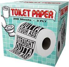 Amazon.com: Straight Outta Your Ass Toilet Paper : Health & Household
