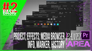 Where are premiere pro plugins? Panel Area Project Effect Media Browser Info Marker History Adobe Premier Pro Cc