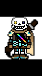 Like it and pin it. My Pixel Art Ink Sans Wattpad