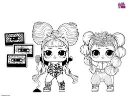Click on the colouring page to open in a new window and print. Lol Surprise Dolls Coloring Pages Print In A4 Format