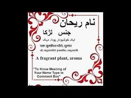 Rehan Name Meaning In Urdu Rehan Arabic Name Meaning Youtube Islamic Names With Meaning Names With Meaning Arabic Names