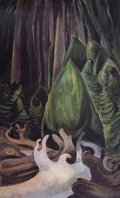 Sea Drift At The Edge Of The Forest Emily Carr Wikipaintings Org Emily Carr Paintings Emily Carr Artist