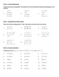 A common core curriculum answers. Algebra 2 Solving Systems Of Equations Test Review By Lexie Tpt