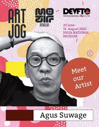 Agus Suwage (b. 1959) is one of the foremost Indonesian artists whose  artistic explorations rose to the contemporary scene during the social and  political changes in the early 1990s. In his sarcastic