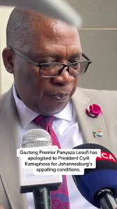 President Cyril Ramaphosa Disappointed with Johannesburg