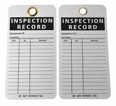 These harness tags are made from the highest quality nylon, helping to ensure they stand the test of time and can withstand the harshest of environments. Inspection Tags Grainger Industrial Supply