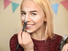 Squeezing and shaping your nose; How To Make Your Nose Smaller Without Makeup Or Surgery