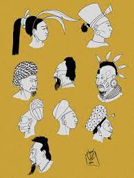 Maya Male Hairstyles 2 By Kamazotz Maya Art Maya Ancient Mayan