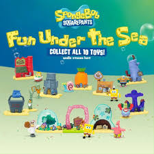 Target shooting vehicles with oversized heads. Mcdonald S Spongebob And Friends Facebook