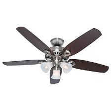 Integrated led outdoor matte black ceiling fan with light kit and remote control. Hunter 52 Builder New Bronze Ceiling Fan With Light Kit And Pull Chain Walmart Com Walmart Com