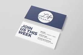 With vistaprint your custom church business cards order is absolutely guaranteed; Church Business Cards Ideas Logos That Will Motivate