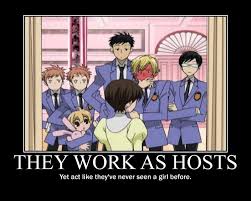 This Shows The Difference Between Casual Flirting And Genuinely Liking A Girl Guy S True Feelings High School Host Club Host Club Ouran High School Host Club