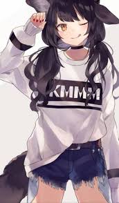 Check out our anime white wolf selection for the very best in unique or custom, handmade pieces from our shops. Cute Anime Wolf Girl Wallpapers Top Free Cute Anime Wolf Girl Backgrounds Wallpaperaccess