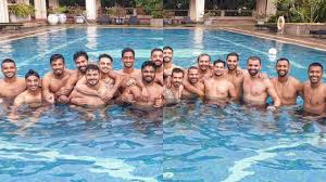 Three odi's and five t20i's(tentative) are scheduled for this tour. Ind Vs Sl 2021 Team India Enjoy In Swimming Pool Ahead Of Limited Over Series