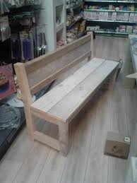 Pin Van Boss Bossie Op Must Make Palletmeubels Eettafel Bank Houten Bankjes