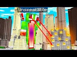 Browse and download minecraft unspeakablegaming maps by the planet minecraft community. Giant Unspeakable Vs Minecraft City Youtube Minecraft City Minecraft City