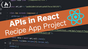 Learn To Use Apis In React By Creating A Recipe App Food App Create A Recipe Class App