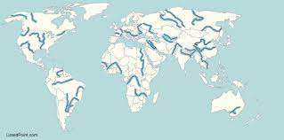 The longest river in the uk is the severn at 354 kms. Test Your Geography Knowledge World Rivers Lizard Point Quizzes