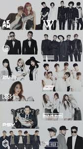 Yg Family Lockscreen Wallpaper Reblog If You Save Use Do Not Repost Or Edit Copyright To The Rightful Owners Kpop Entertainment Yg Artist Yg Entertaiment
