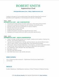 Briefly mention the qualities or experience you have that meet the . Apprentice Chef Resume Samples Qwikresume