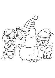 Bauen sie mit ihrem kind im winter einen schneemann. 30 Malvorlagen Von Schneemanner Kostenlose Ausmalbilder Zum Ausdrucken