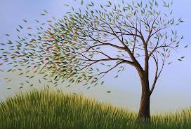 Contemporary Tree Art Blowing Away By Amy Giacomelli Tree Art Landscape Art Prints Landscape Art