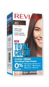 Ask your stylist to recreate dark chocolate brown haircolor on your hair today. Total Color Permanent Hair Color Revlon