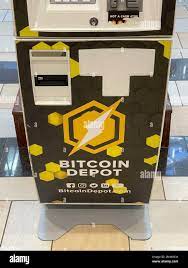 Photo by: STRF/STAR MAX/IPx 2021 11/23/21 A Bitcoin Depot is seen at the  Newport Mall in Jersey City, New Jersey Stock Photo - Alamy