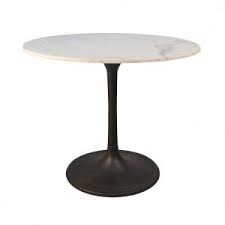 Unbranded 36 In Enzo Black Round Marble Top Dining Table Mt3636 Blk The Home Depot Marble Top Dining Table Marble Pedestal Table Marble Dining