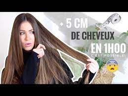 Selon les personnes (leur alimentation, leur hygiène de vie, leur hérédité, leur lieu d'habitation, les saisons.), les cheveux poussent naturellement de 0,8 cm à 1,5 cm par mois. 5 Cm De Cheveux En 1h Youtube