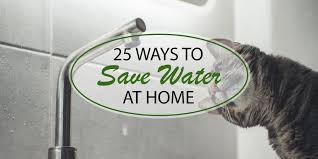 This will displace some of the water and minimize the amount of h2o needed to fill the tank. 25 Ways To Save Water At Home Green Eco Friend