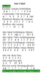 Download aku takut song on hungama music app & get access to aku takut unlimited free songs, free movies, latest music videos, online radio, new tv shows and much more at hungama. Kunci Gitar Lagu Republik Aku Takut