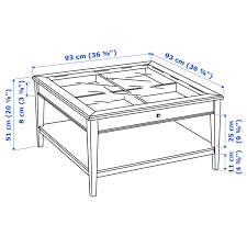 You can also do this for just one table. Liatorp White Glass Coffee Table 93x93 Cm Ikea