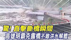 斷橋瞬間曝!溪流暴漲「明霸克露橋」遭沖毀交通中斷 | 社會 | 三立新聞網 setn.com ※ 本網頁已閒置超過5分鐘，請點擊右上關閉鈕，即可關閉。. Lbbu1u Z6jvf7m