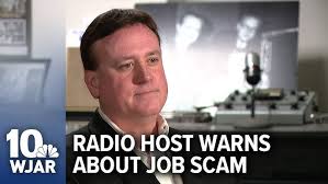 Former radio host warns about job scam