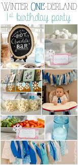 Birthday Party Ideas For 4 Year Old Boy In Winter Winter Onederland First Birthday Party Unoriginal Mom Onederland Birthday Party Winter Birthday Parties Winter Onederland Birthday Party