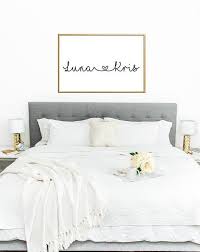 Personalised Couple Wall Art Personalised Engagement Gift Etsy Wall Decor Bedroom Home Decor Bedroom Home Bedroom