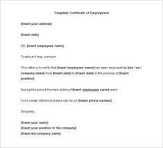 40 proof of employment letters verification forms samples. 40 Employment Certificates Pdf Doc Free Premium Templates
