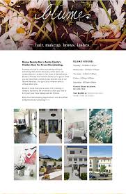 Our basic includes nail trimming and shaping, cuticle tidy up, buffing, lotion, hot towel wrap and regular polish color of your choice. Bryant W Graphic Design Portfolio Blume Salon Website Branding