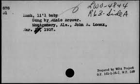 The Story Of Hush Little Baby