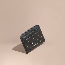 Porte Cartes En Cuir A Rivets Cuir Rivets Porte Carte