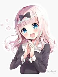 Kaguya Sama Love Is War Sticker By Tenpokawaii Redbubble In 2020 Cute Anime Character Anime Anime Chibi