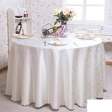 Rated 4.5 out of 5 stars. Hotel Tablecloth Fabric European Dining Table Cloth Home Coffee Table Square Round Table Cloth Table Cloth B Diameter220cm 87inch Buy Online In Dominica At Desertcart 59819706